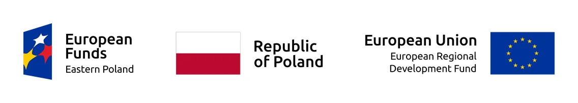 Logotypy Funduszy Europejskich, Rzeczypospolitej Polskiej, PARP oraz Unii Europejskiej